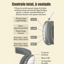 Fone de Ouvido Bluetooth Sem Fio P9 Air – Conforto, Estilo e Som de Qualidade