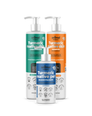 Kit Reparação Cúrcuma  - 1 Balm + 1 Shampoo + 1 Condicionador